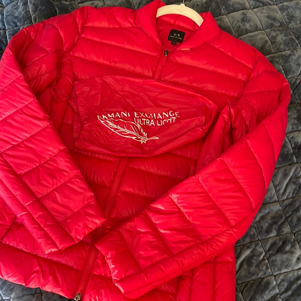 Armani Exchange Packable Coat size L